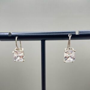 Silpada Silver and Cubic Zirconia Earrings
